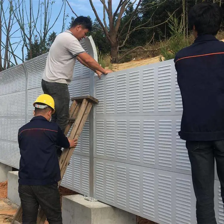 海南水泥声屏障桥梁隔音墙按需定制庞景实业
