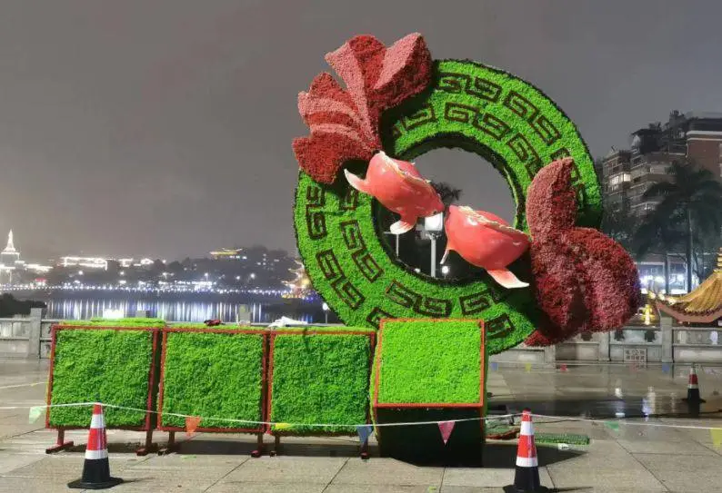 河池宜州立体浮雕壁画背景墙加工,古建彩绘水泥腻子浮雕石雕墙绘