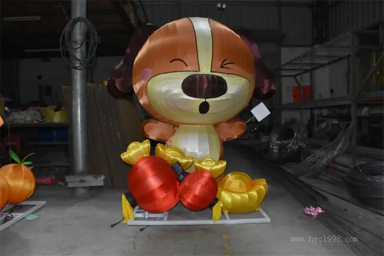 自贡新年花灯制作 华亦彩 设计策划彩灯制作