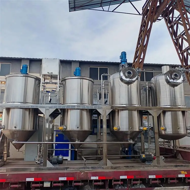 食用油SC标准生产线设备 棉籽油加工设备 油脂精炼成套设备多少钱