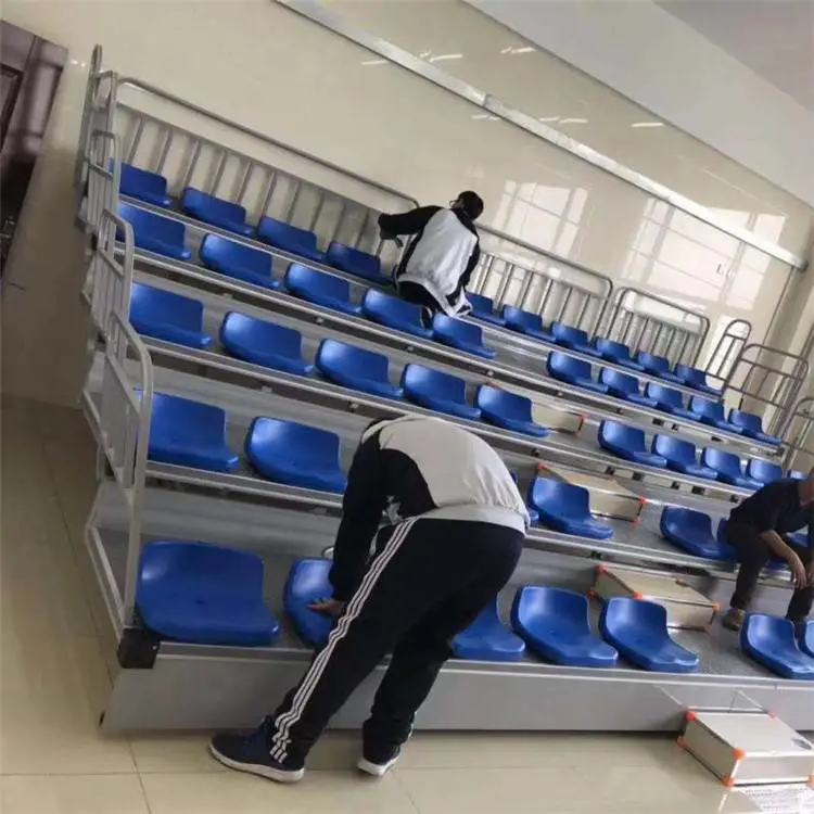 巢湖 移动看台 可伸缩座椅 场馆看台座椅