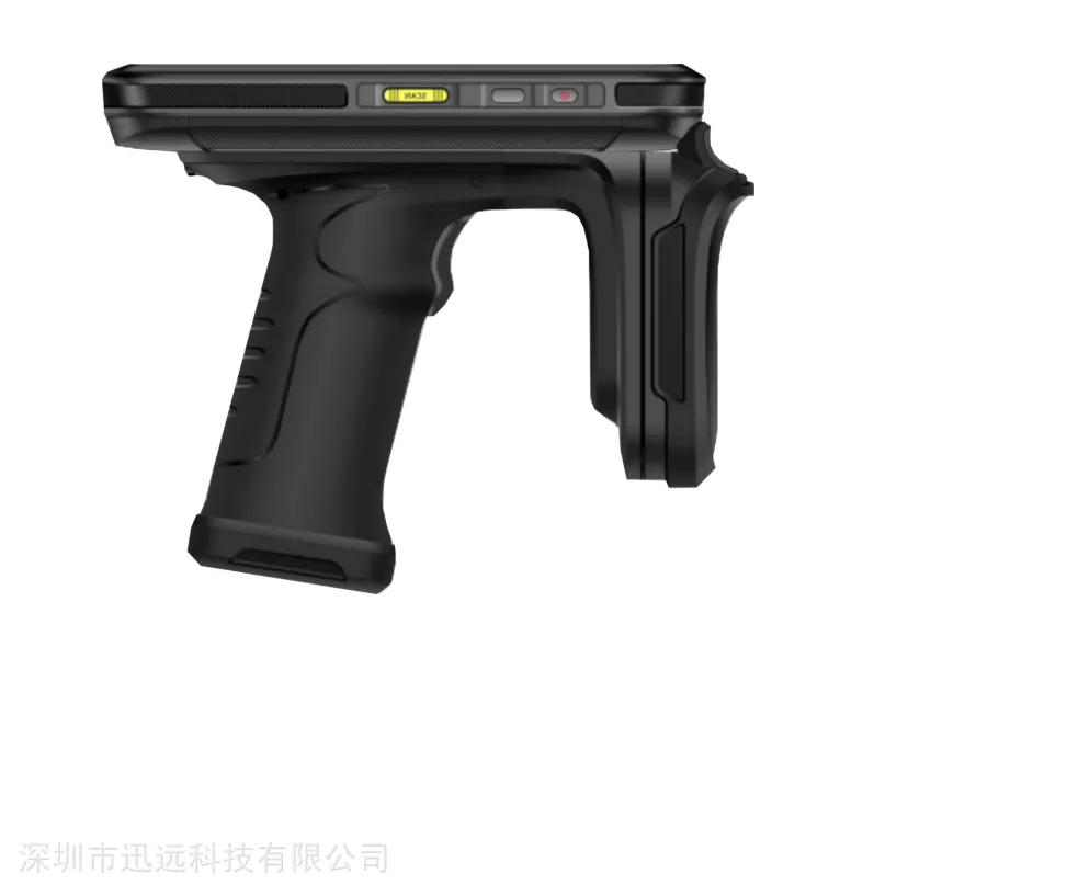 深圳P6070 RFID手持机 安卓手持终端机 高频RFID手机读卡器