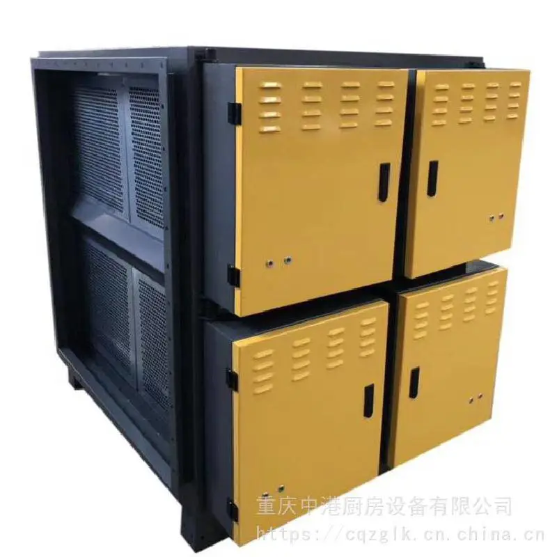 鹤岗饭堂油烟净化器一体式 一体式油烟净化器