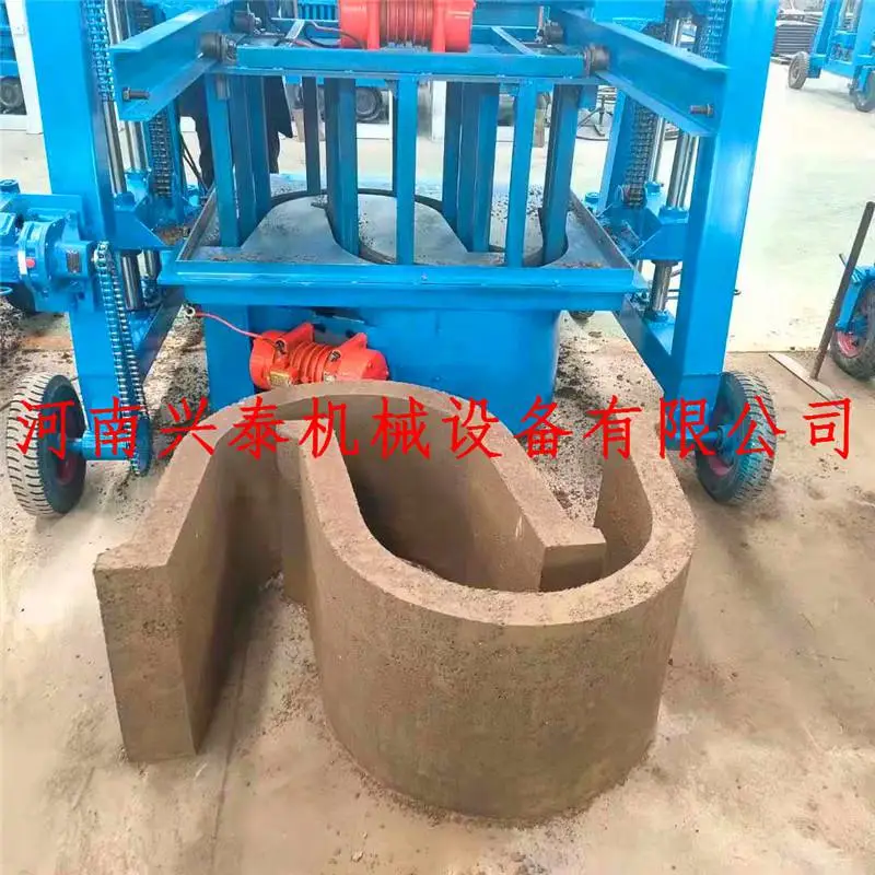 吉林通化排水沟水渠成型机 路灯杆水泥墩兴泰