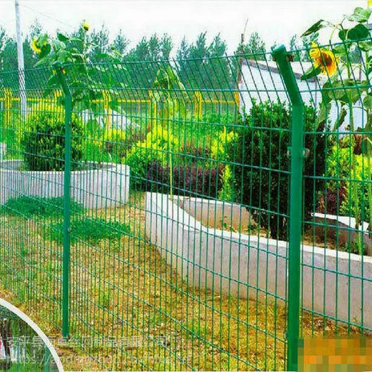 芜湖散养鸡围栏 河道双边丝护栏 果园铁丝网栅栏厂家