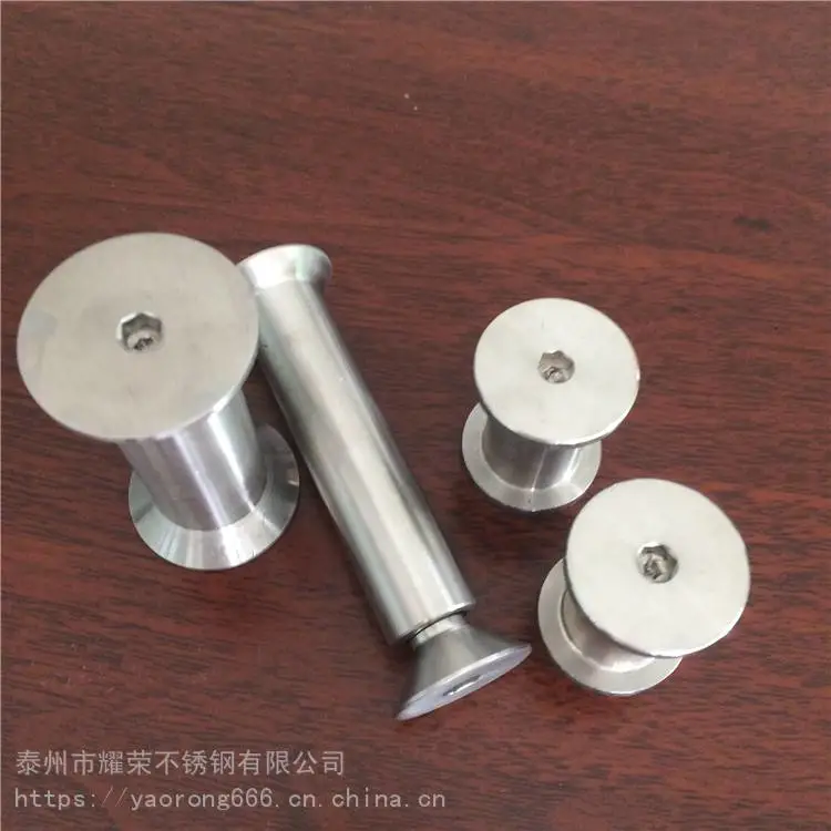 工厂定制 不锈钢装饰螺母 M8*30装饰螺丝 加工