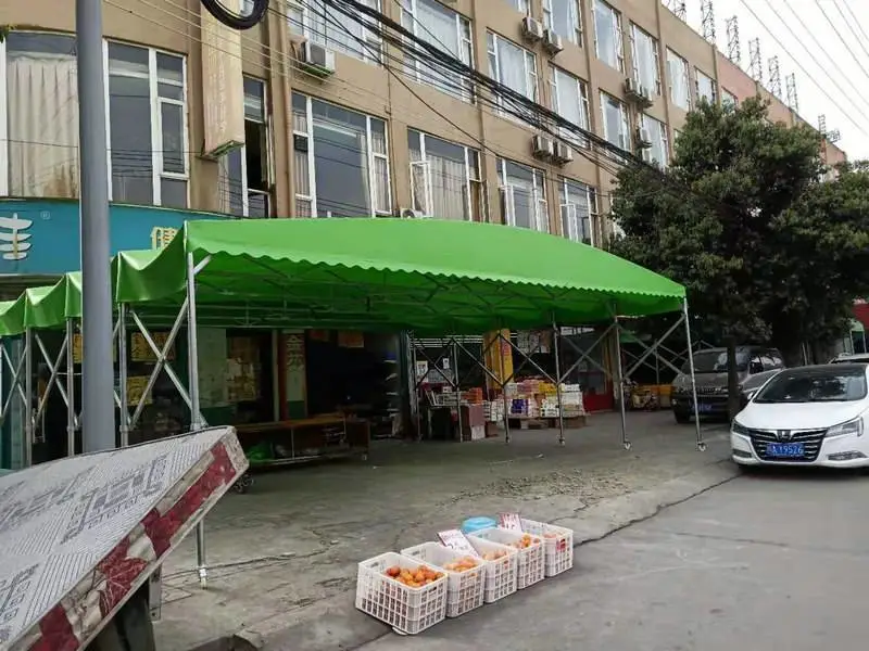 重庆渝中 推拉棚雨棚图片上门安装