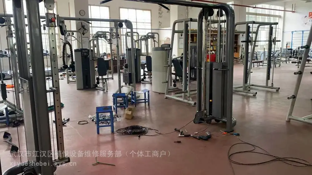 企事业单位力量器械维修 训练器钢丝绳更换 座椅翻新维保