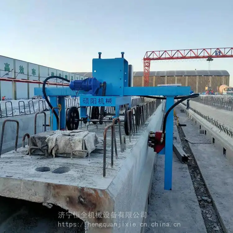 混凝土立面凿毛机 桁架式自行走凿毛机 空心板凿毛机厂家