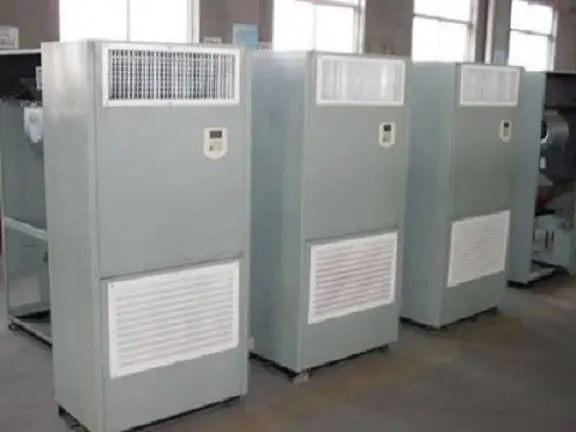 山东济宁市立式空调处理机组精密空调单冷带加热12.5KW5P机房风冷