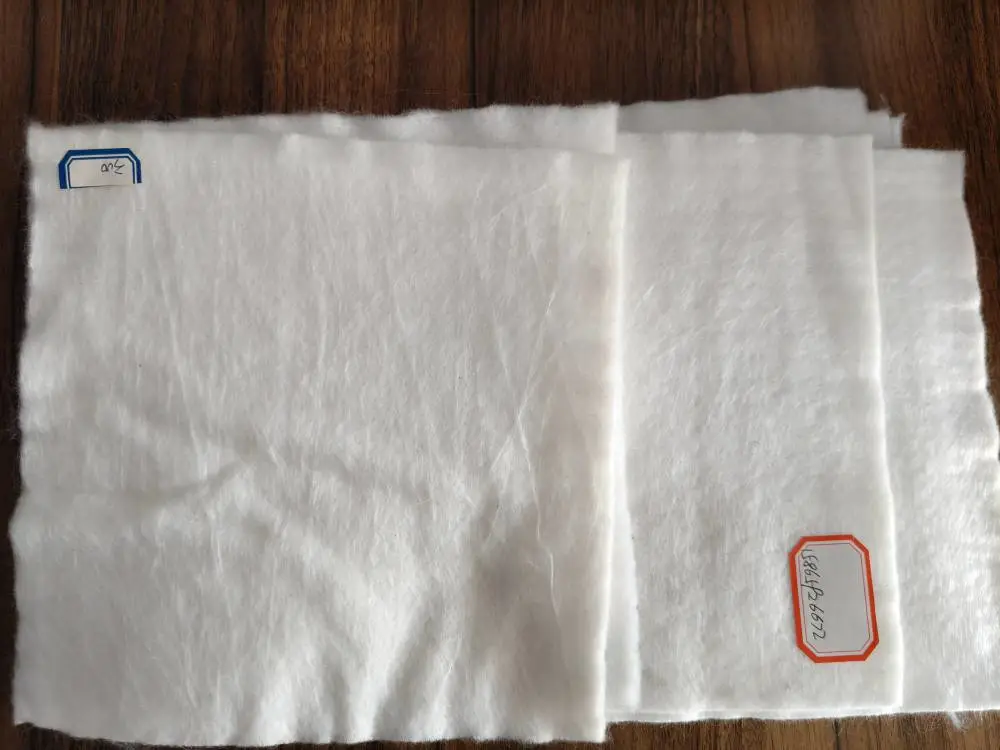 无纺涤纶土工布 透水 隔离 返滤短丝长丝养护用布