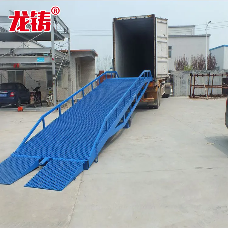 移动式登车桥 12吨月台桥升降机 8吨集装箱装卸升降平台斜坡