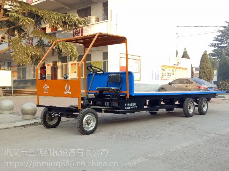 供应电动三轮平板搬运车 厂区货物平板四轮车 仓库板材平板电动车