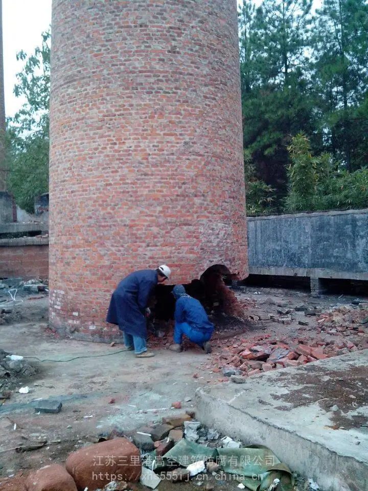 烟囱耐火砖更换水泥烟筒爬梯走台防腐鄂州水泥库绘画 烟囱耐火砖更换水泥烟筒爬梯走台防腐鄂州水泥库绘画
