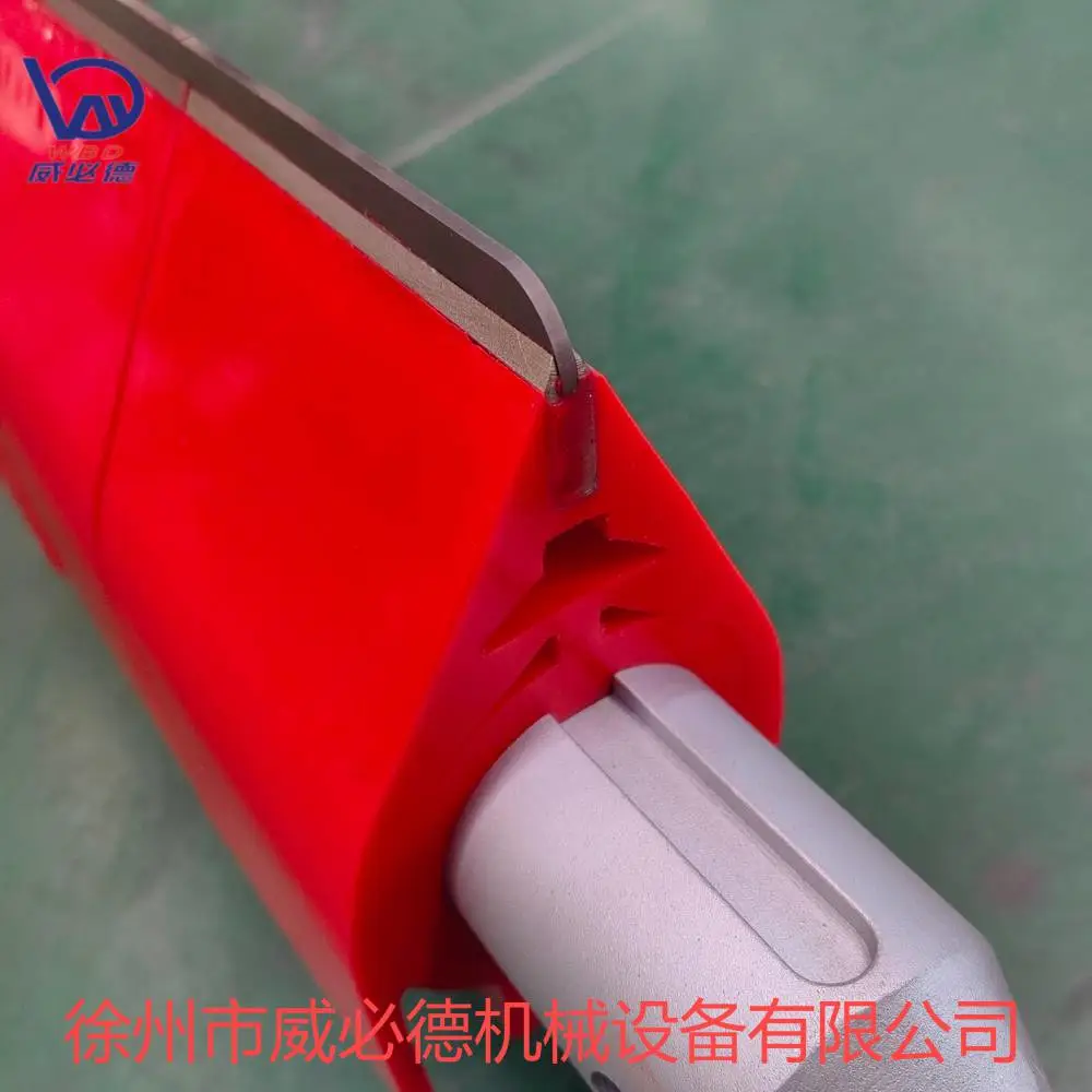 二级合金刮料器 碳化钨合金刮片加聚氨酯底座实现高效清理不伤皮带