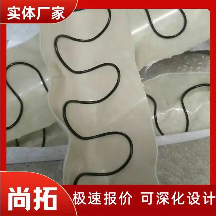软式环形弹簧加筋透水管 涵洞环向导水管 尚拓供应 隧道半圆排水管