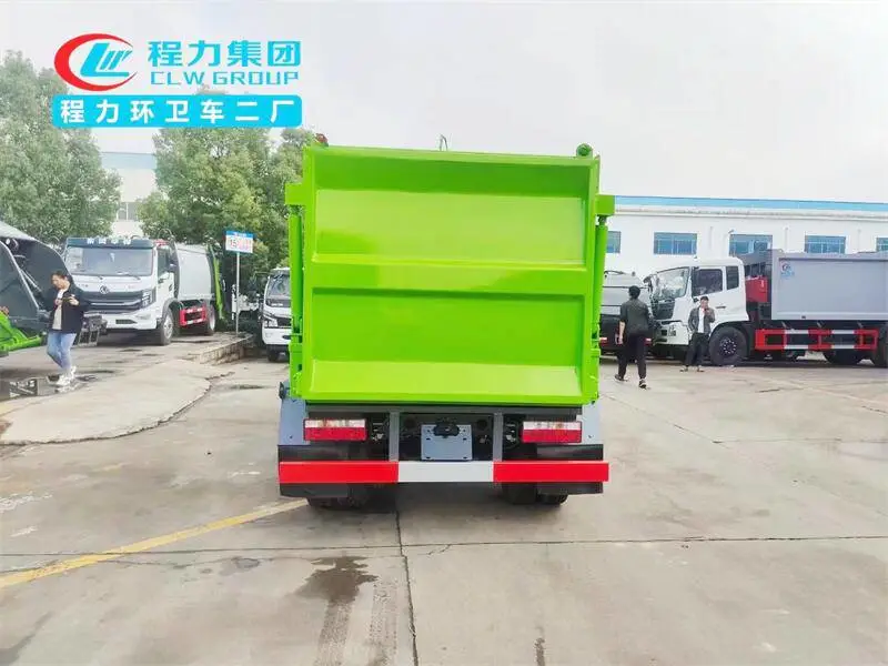 小型车厢可卸式垃圾车厂互惠互利 10吨勾臂式垃圾车供应厂家