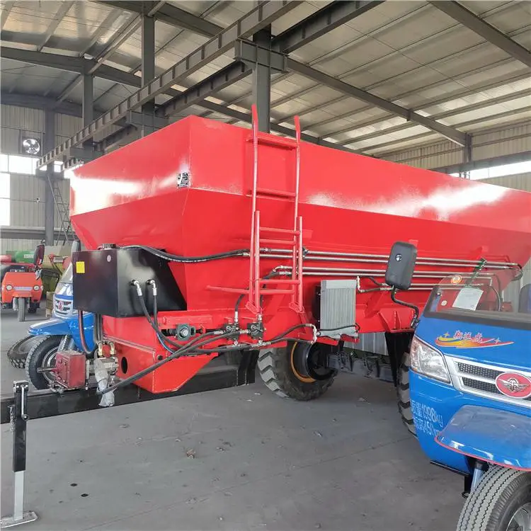 自动撒肥车 牛粪撒粪车 鑫联三轮自走式撒肥机