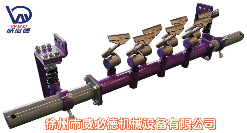 智能避障皮带回程清扫器 耐磨刀头自动贴合防跑偏