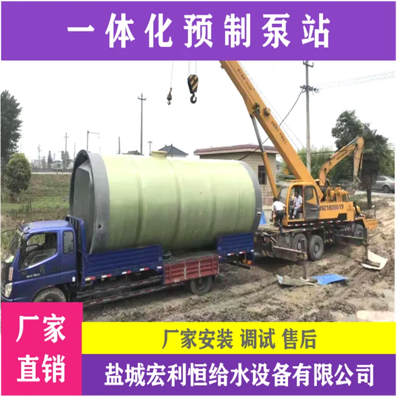 大同阳高 一体化预制泵站 污水提升装置 按图定制