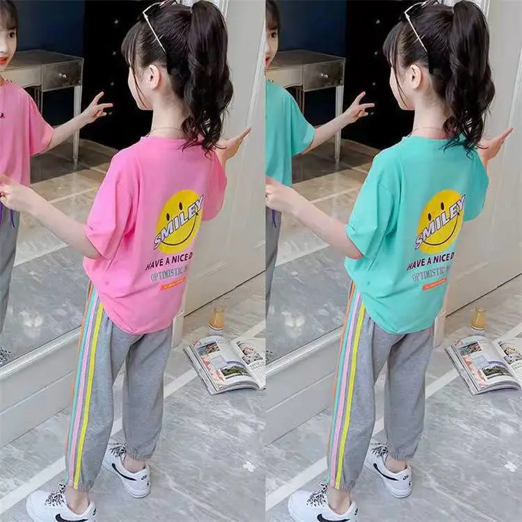 江苏镇江夏季库存男女童装上衣网购衣服***东莞工厂尾单童装清