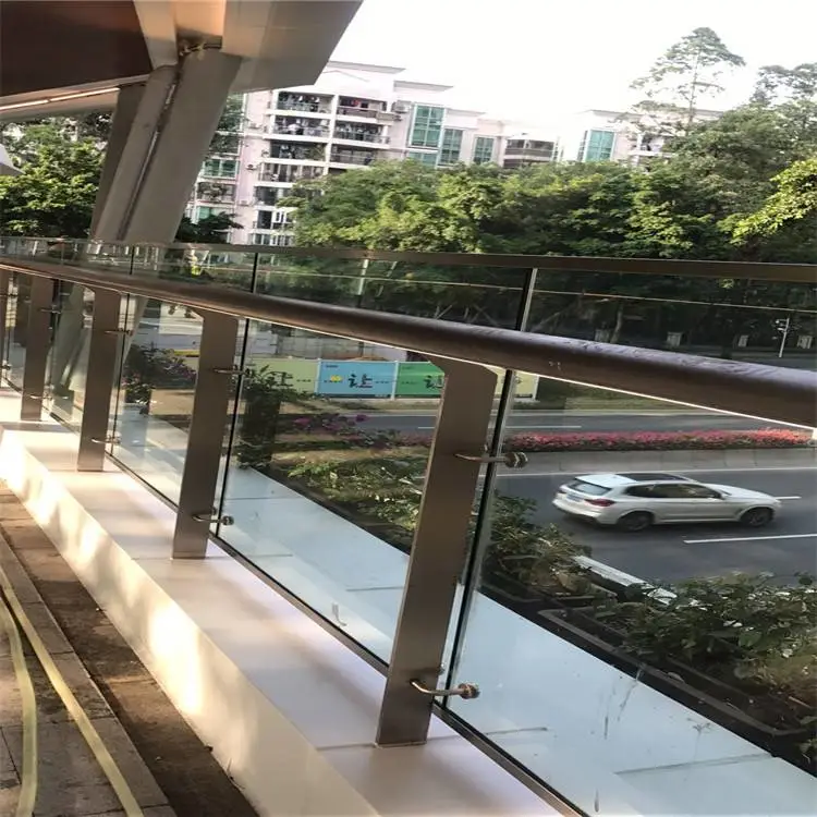 激光切割 316不锈钢栏杆扶手 商业区户外栏杆 景观工程配套