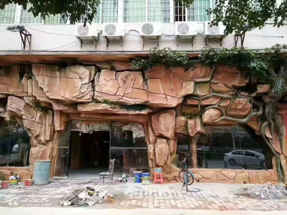 丰岩景观人造溶洞网红餐厅溶洞造景混泥土材质优质价保