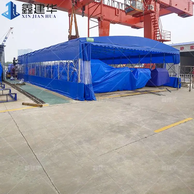 连云港东海两厂房间安装雨棚钢梁供应商