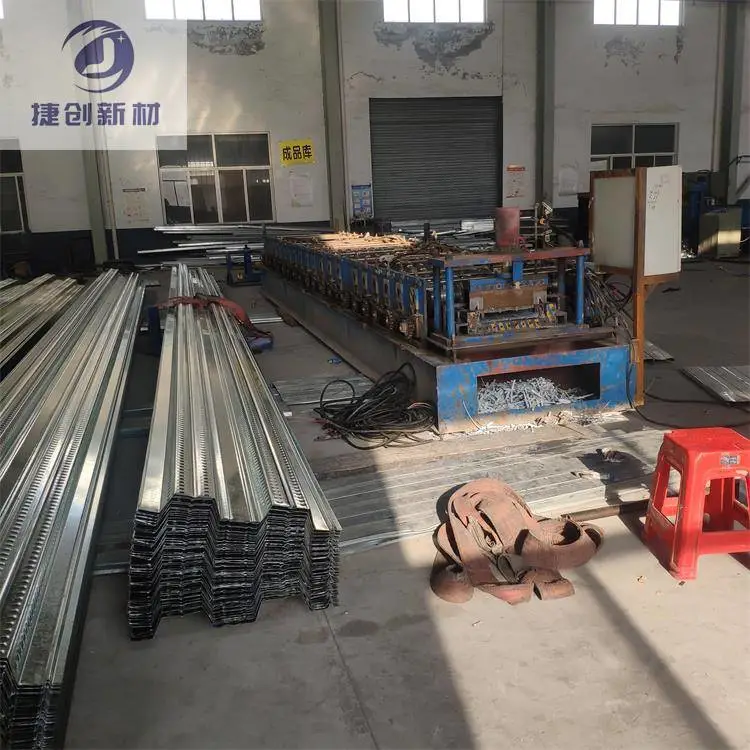 天津东丽镀锌钢承板JC75-230-690型实体工厂