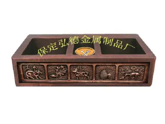 供应纯手工制作厨房铜水槽浴室铜盆1425-h