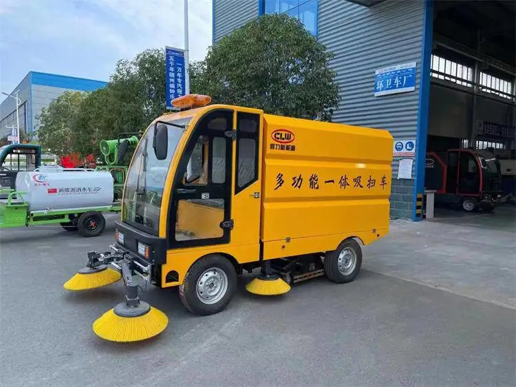 吸尘车内部构造图 垃圾扫地车 17立方东风天锦洗扫车