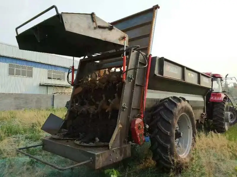 绞龙抛粪车 绞龙扬粪机 绞龙式撒肥机