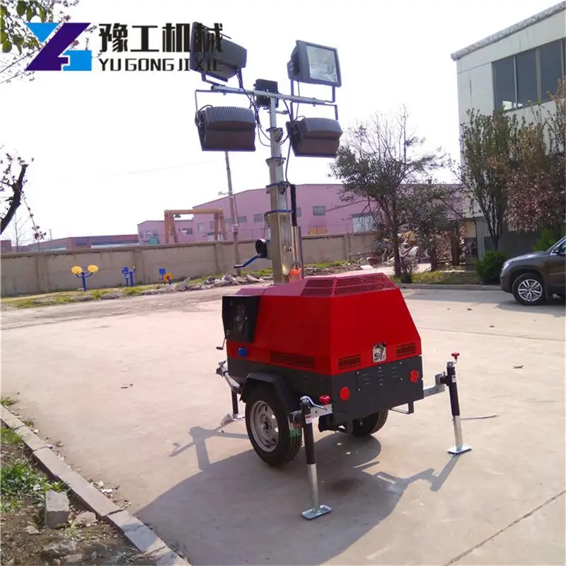 辽宁营口移动照明灯塔户外施工照明豫工机械欢迎您 辽宁营口移动照明灯塔户外施工照明豫工机械欢迎您