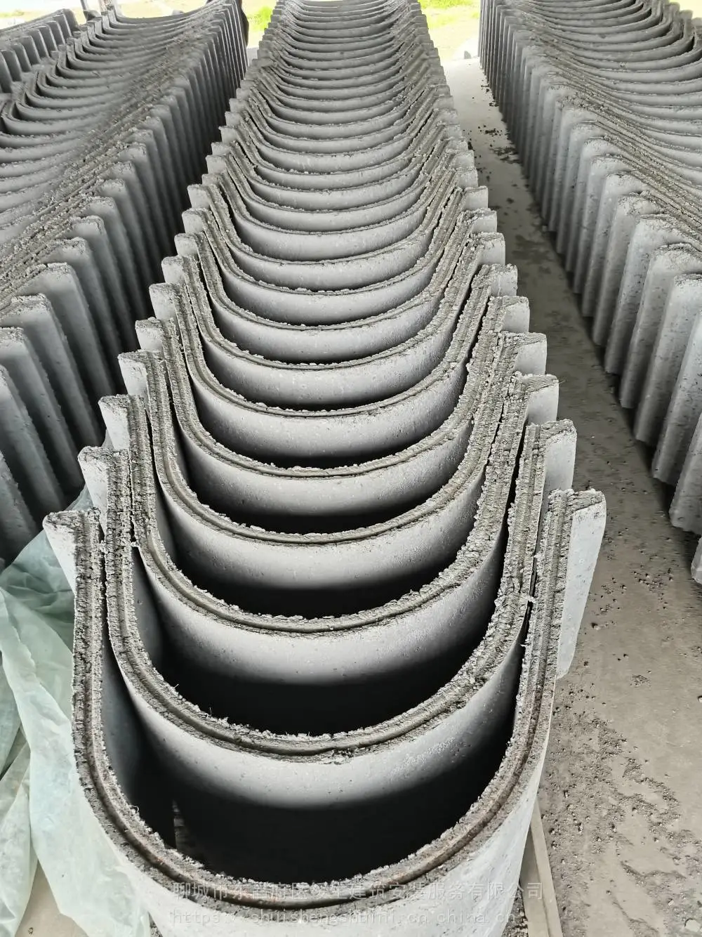 水泥U型槽 预制混凝土U型槽 规格齐全 排水沟电缆槽 绥生建筑