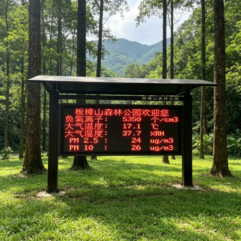 碧野千里 湿地公园负氧离子监测仪 无线传输 野外环境自动监测系统