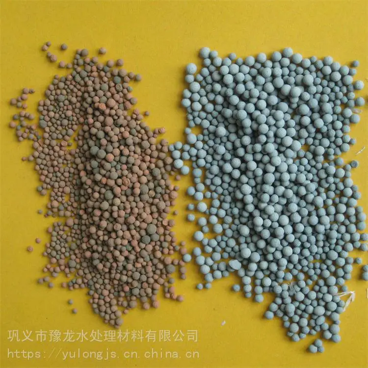 豫龙 陶粒滤料报价 生物滤池挂膜陶粒 加工定做