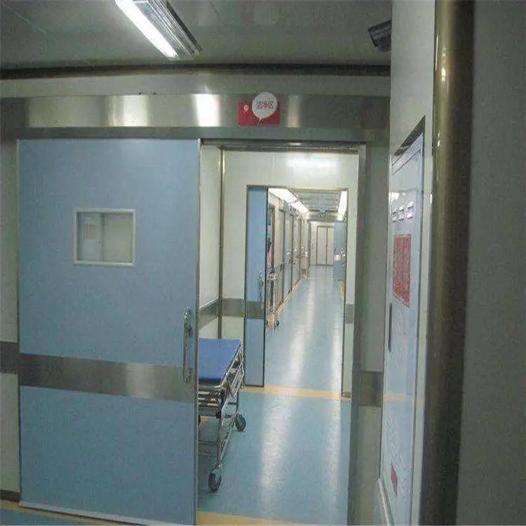 CT室电动铅门上门安装-工业探伤铅门-净化器闭门-聊城护盾