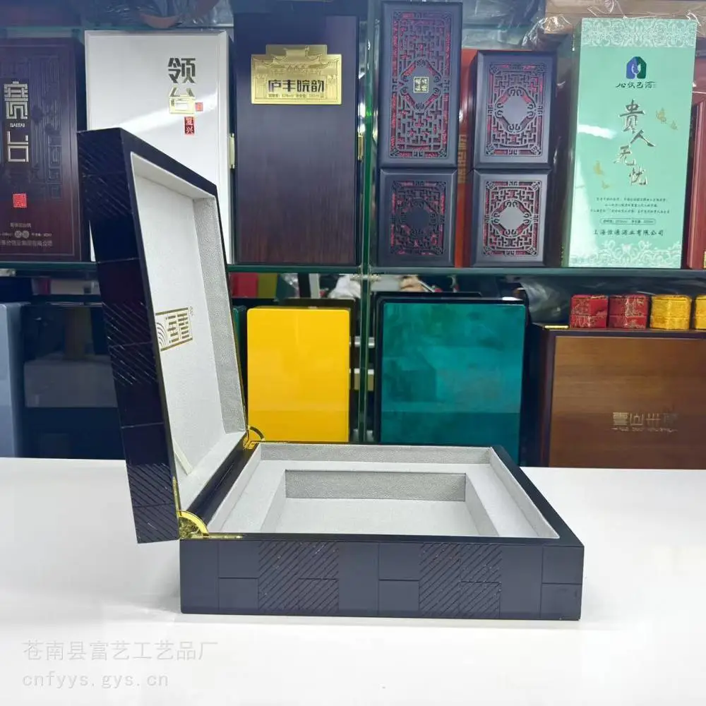 毛笔木盒 玉器木盒 钢琴漆木盒 xo白酒木盒龙港木盒厂