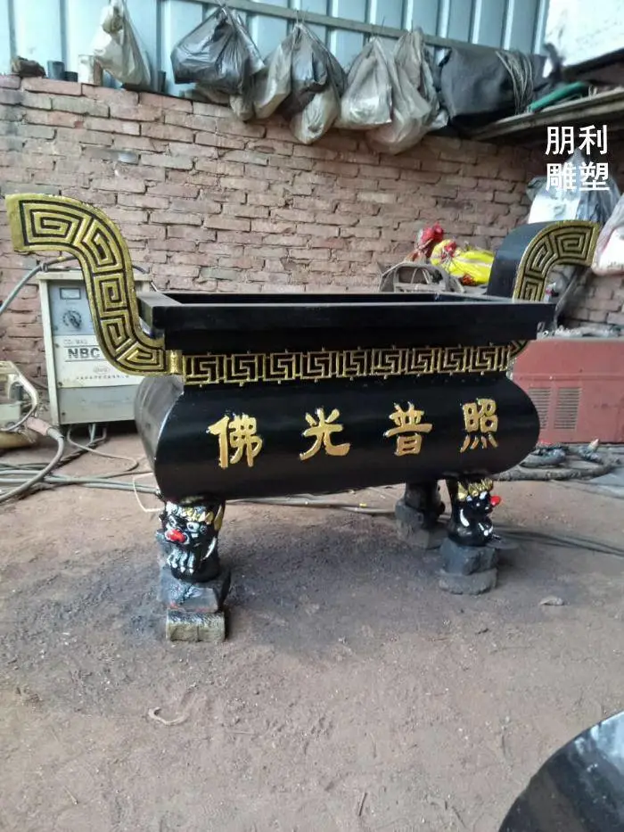 服务商京剧焚经炉雕塑素材制作厂家 抽象焚经炉雕塑设计 室外软装