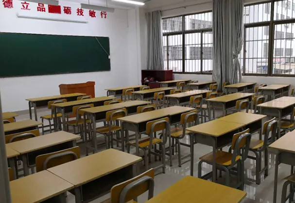 柳州单人课桌椅 柳州教室课桌椅 学生书桌