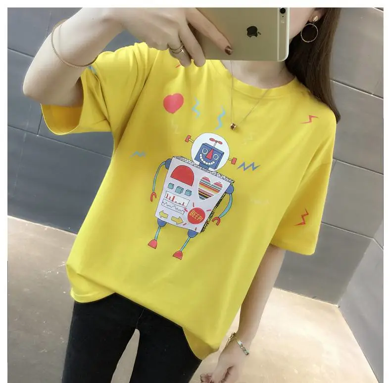 快手女装清仓尾货号女装新款基础字母印花摆地摊服装公司