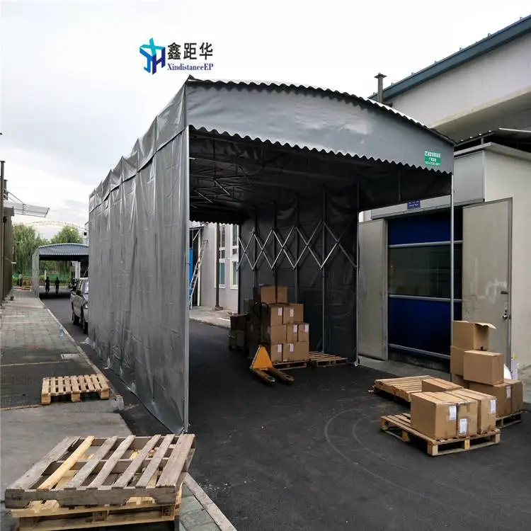 伸缩雨罩新乡卫滨篮球场雨棚加工制造