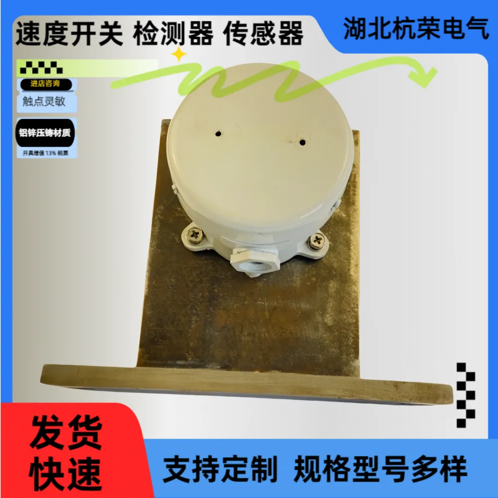 杭荣皮带机速度检测器ZSBS-H霍尔检测转速变送器限位开关