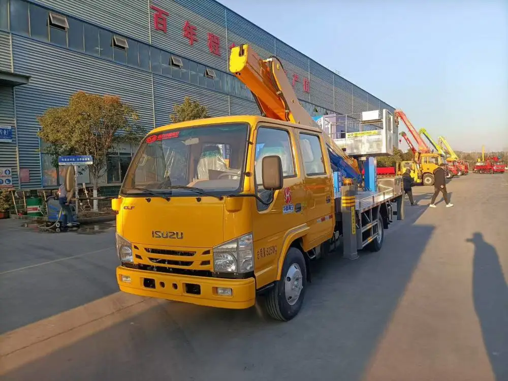 五十铃双排23米高空作业车-登高维修-安全高效