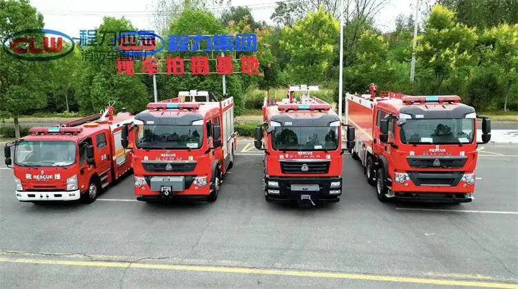 消防车哪个*** 各型消防车哪里有卖 汽车城 消防车