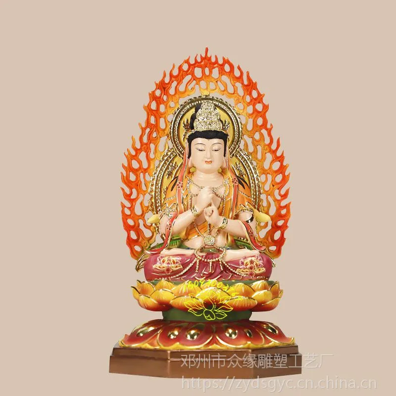 树脂八大守护神佛像文殊普贤菩萨地藏王虚空藏不动明王大日如来十二生肖