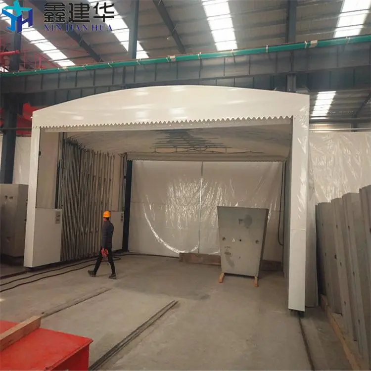 舟山定海大型伸缩喷漆房折叠式型号齐全