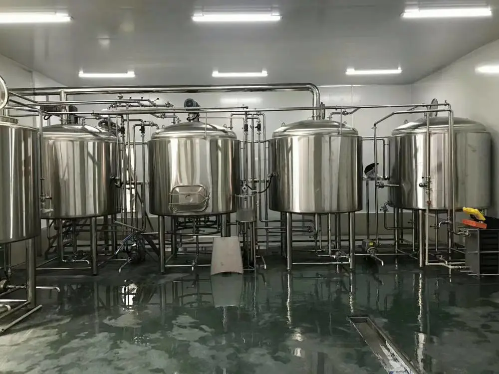 酒馆、酒厂专用糖化发酵机组，按需量身规划生产线