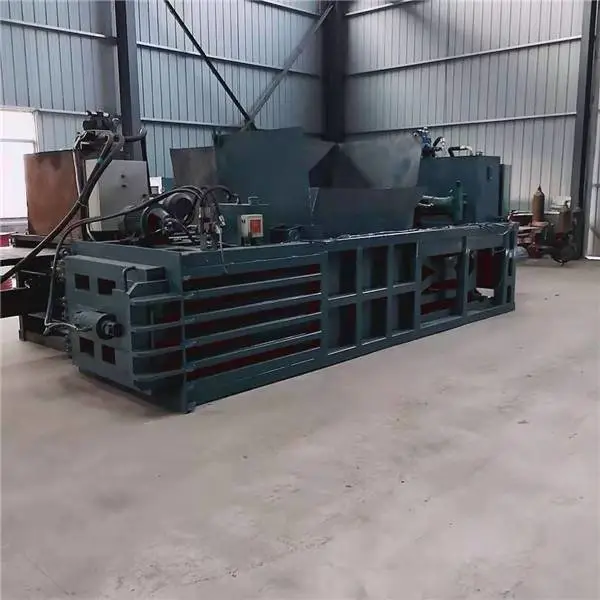 废纸回收站用液压打包机多型号纸板纸壳压包机大型卧式打包机厂家