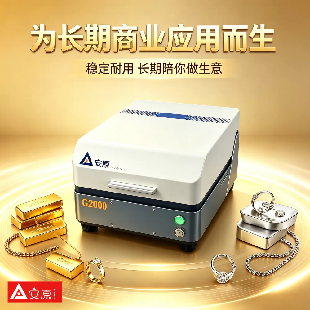 安原ATOMIC G2000金银铂钯分析仪测金银铂钯自动匹配曲线银楼金店